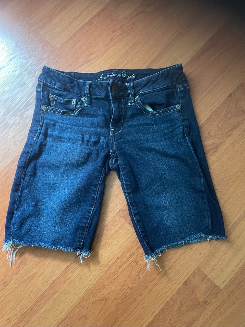 American Eagle Outfitters dark blue shorts